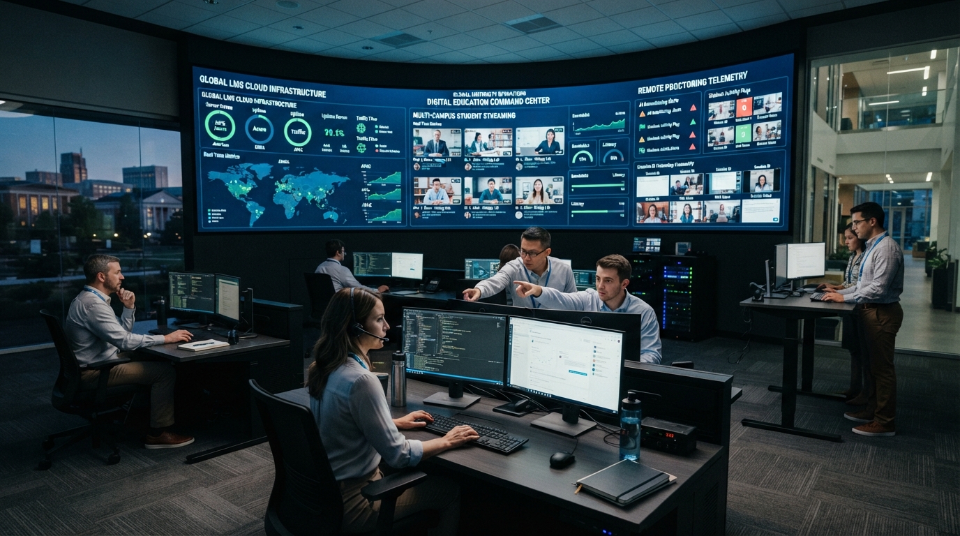 Multi-Campus Operations Real-Time AI Proctoring Case Study