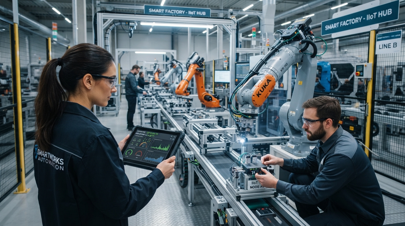 Automotive Robotics Predictive Maintenance Mesh