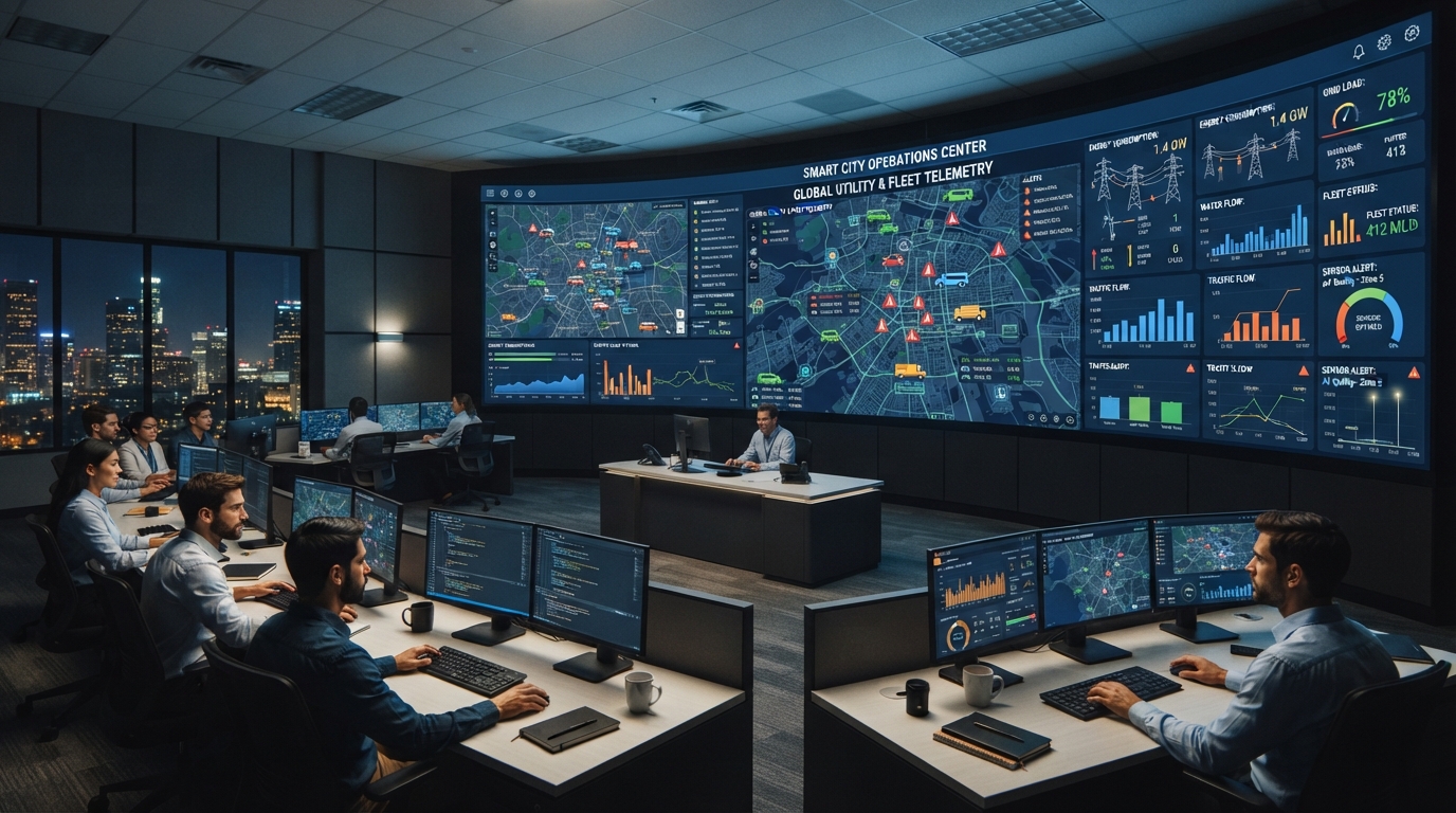 Metropolitan Smart Grid & Fleet Telemetry Rollout