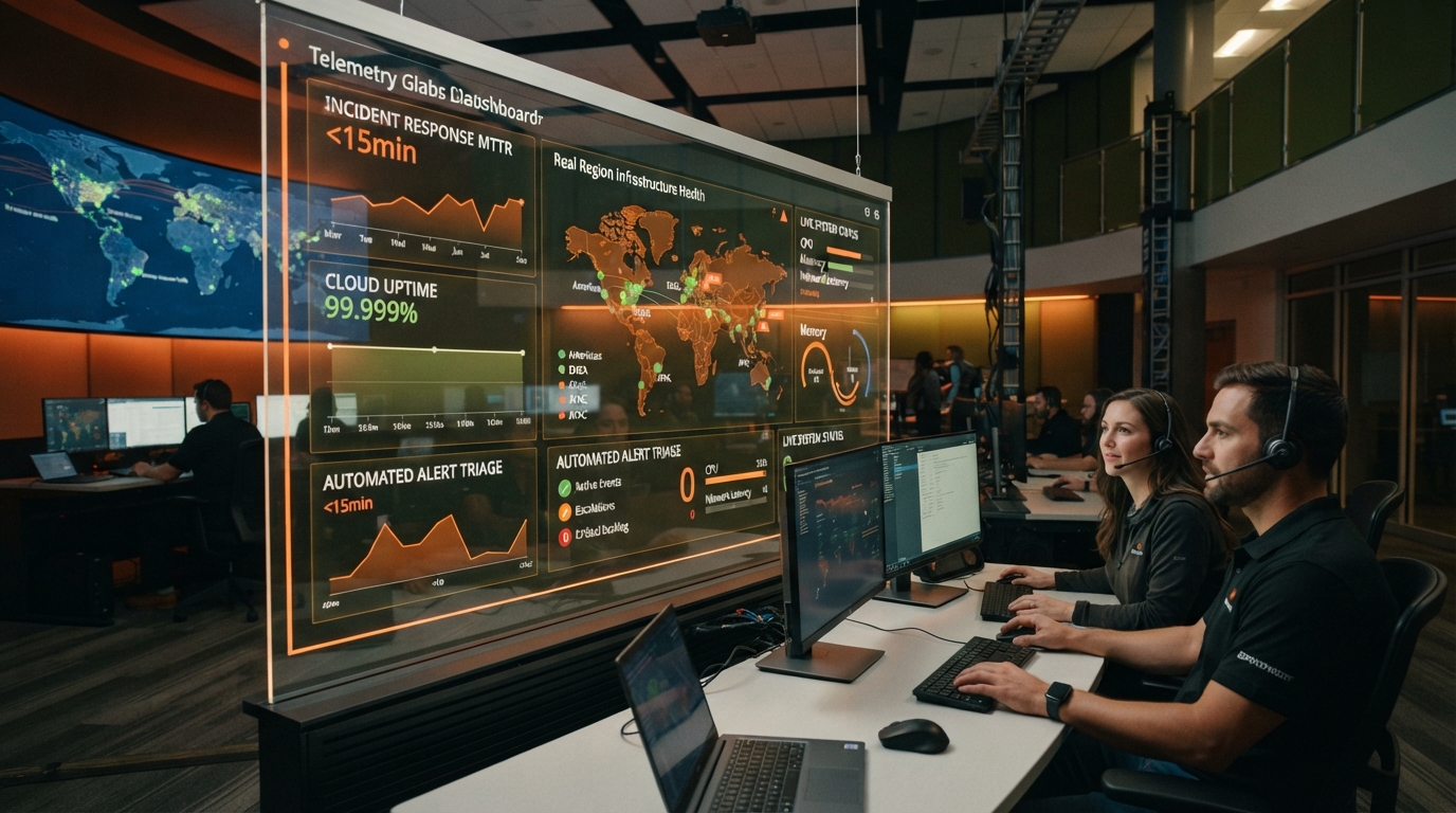 SRE Incident Command Center & Multi-Cloud Observability