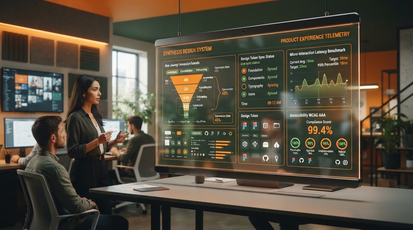Enterprise UI/UX Design System Preview